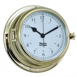 Weems and Plath Endurance II 135 Brass  Quartz Clock